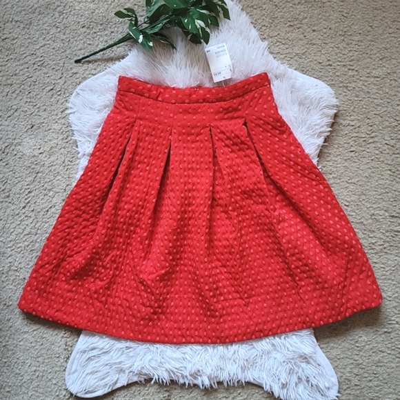 H&M Red Polka-dot Skirt - Picture 4 of 4